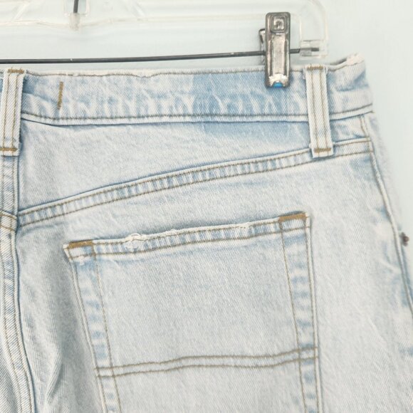 Abercrombie & Fitch The 90’s Straight Ultra High Rise Jeans Carpenter 33 16L EUC - Picture 6 of 16